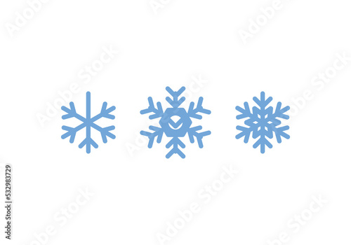 Snow and could icon design for your business