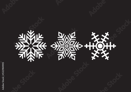 Snow and could icon design for your business