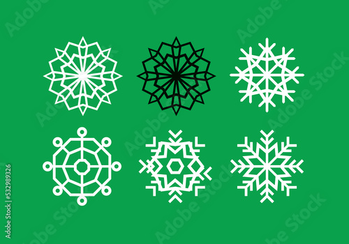 Snow and could icon design for your business