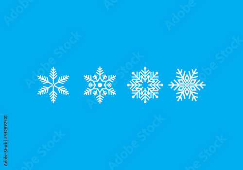 Snow and could icon design for your business