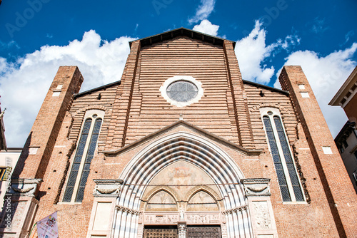 Verona - chiesa di Sant'Anastasia - facciata