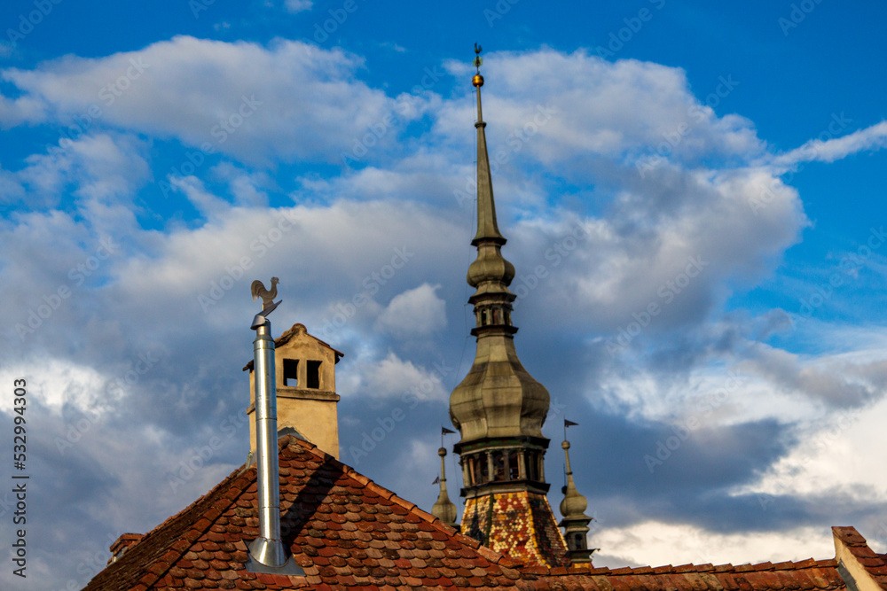 Obraz premium In Sigisoara, Romania