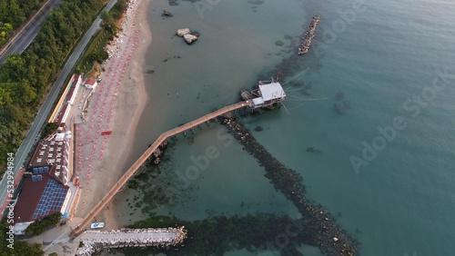 trabocco dall'alto photo