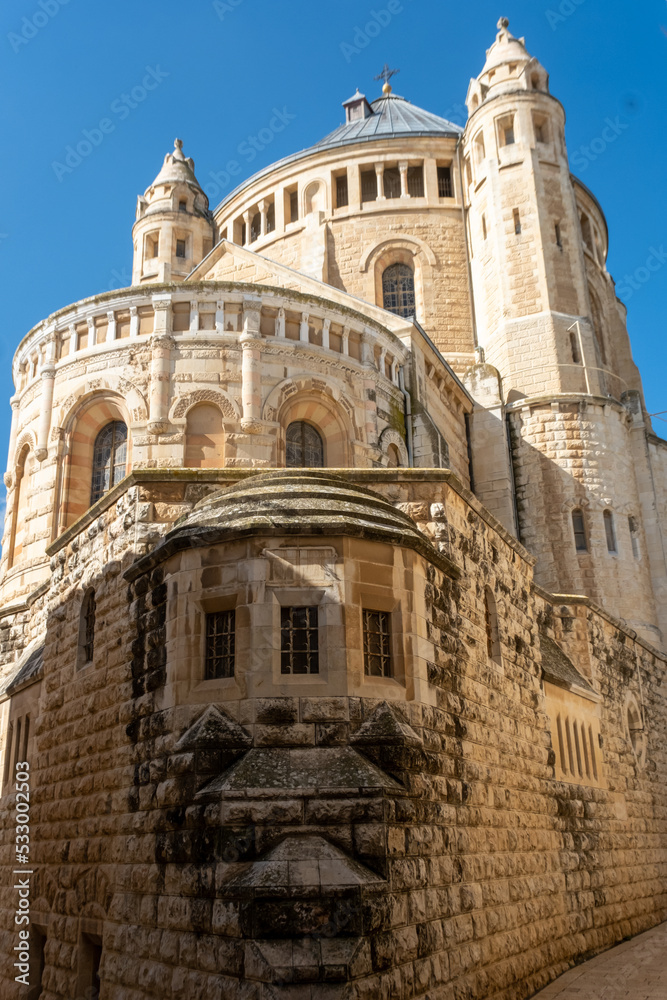 Dormition Abbey, Church of the Dormition in Mount Zion, Jerusalem