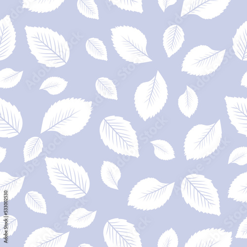 Seamless pattern of autumn leaf. A lovely soft collection of leaf pattern. Design for scrapbooking  decoration  cards  party  paper goods  background  wallpaper  wrapping  fabric and all 