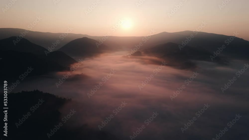 Above the clouds