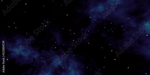 3D illustration of planetary nebula in 10k texture, background.