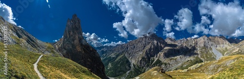 La Rocca Provenzale, il monolito quarzitico delle Alpi Cozie che domina dall’alto la Valle Maira (Provincia di Cuneo -Sud Piemonte) photo