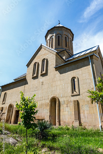 Exterior of the church of Saint Nicolas, Narikala fortress, Tbilisi, Georgia, Europe