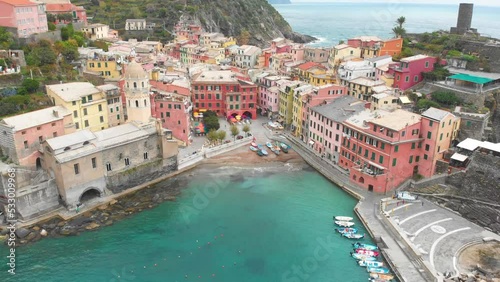 Cinque Terre Aerial View