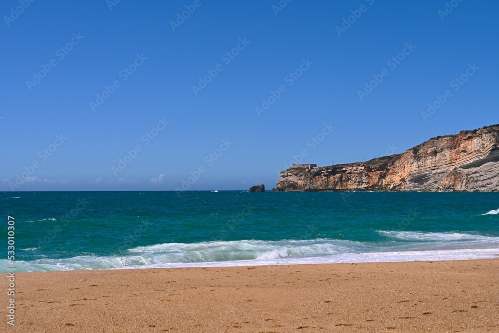 Nazare, Portugal. Sea Nazare, Portugal. Sea