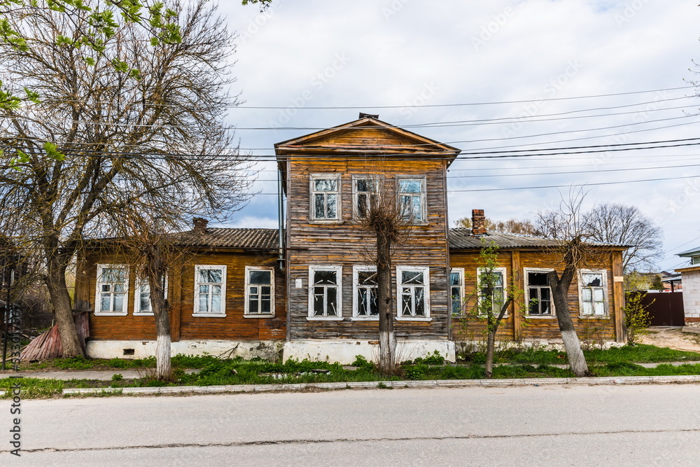 historical buildings in the central part of Kasimov, Ryazan region, Russia historical buildings in the central part of Kasimov, Ryazan region, Russia