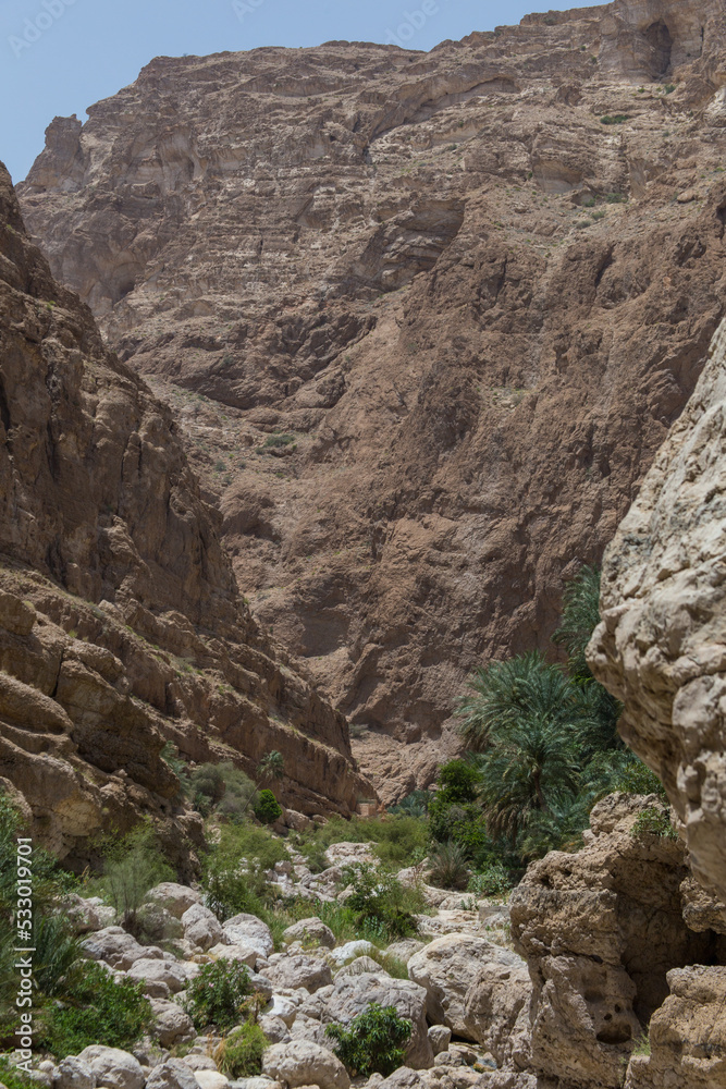 Oman Wadi al_Shab