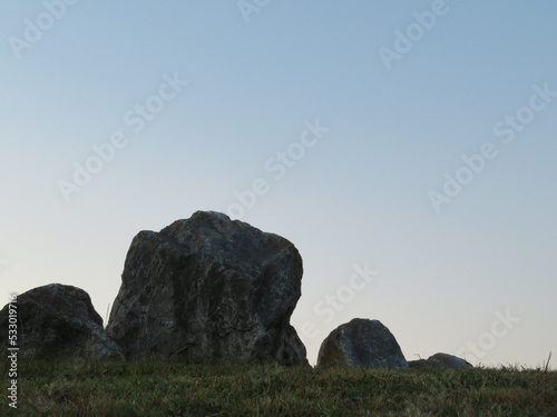 beautiful large rocks forming part of the natural landscape © Malomalot