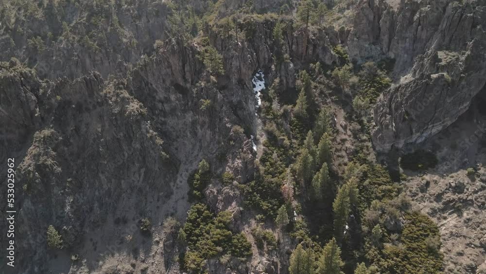 Epic looking cliffs on top of a mountain range Epic looking cliffs on top of a mountain range