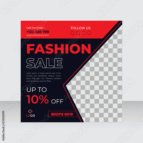 Set of Editable minimal square banner design templates. Black and yellow background color with stripe line shape. Suitable for social media posts and web internet ads.