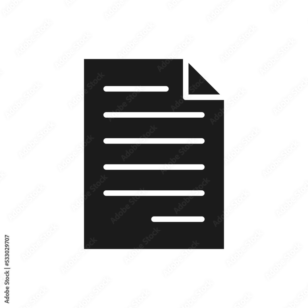 document icon vector design simple and clean document icon vector design simple and clean