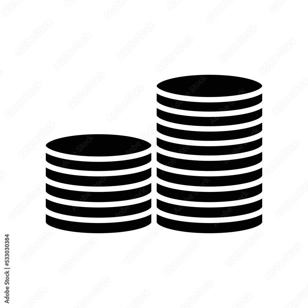 money coin icon vector design simple and clean money coin icon vector design simple and clean