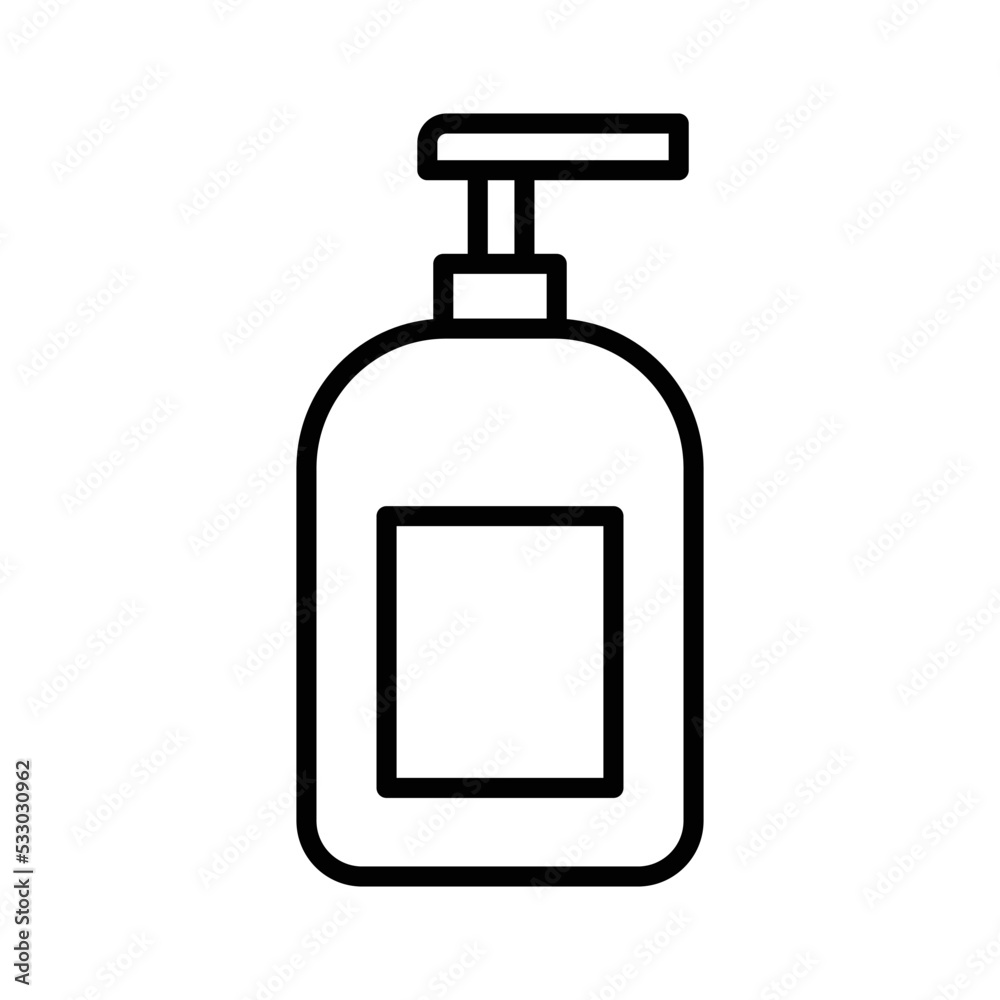 shampoo icon vector design simple and clean shampoo icon vector design simple and clean