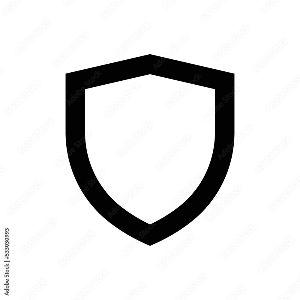 shield icon vector design simple and clean shield icon vector design simple and clean