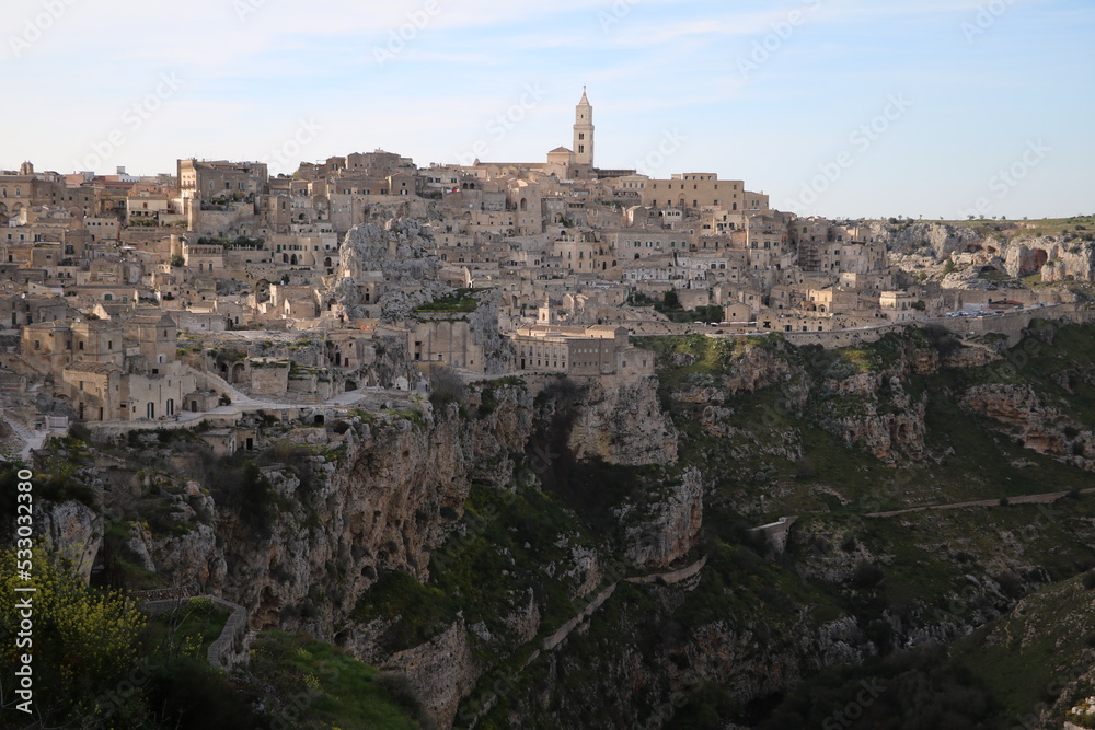 Gorge of Matera, Italy