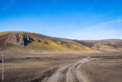 Cityscape of Landmannalaugar (Iceland)