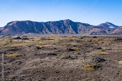 Cityscape of Landmannalaugar (Iceland)