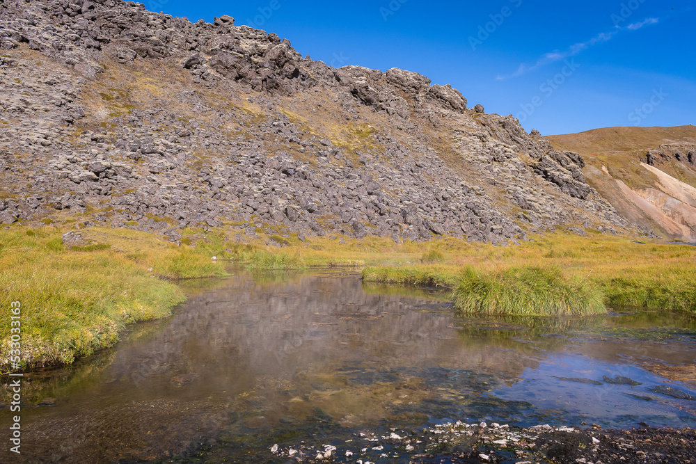 Cityscape of Landmannalaugar (Iceland) Cityscape of Landmannalaugar (Iceland)