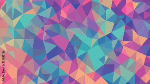 Abstract Geometric backgrounds full Color