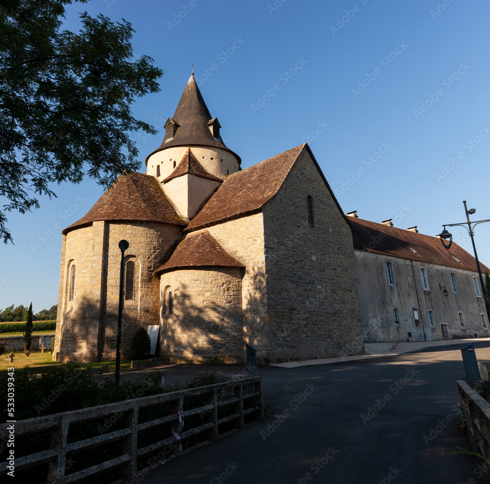 Sauvelade Abbey and its church on the way to Compostela Sauvelade Abbey and its church on the way to Compostela