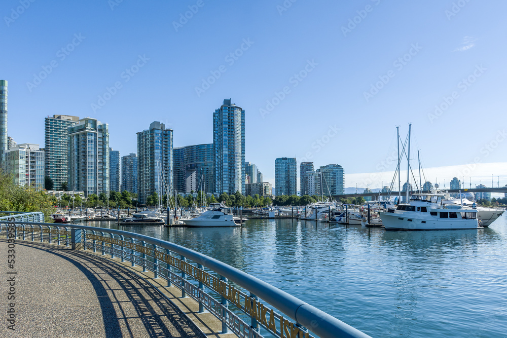 boats in Vancouver harbour, British Columbia, Canada boats in Vancouver harbour, British Columbia, Canada