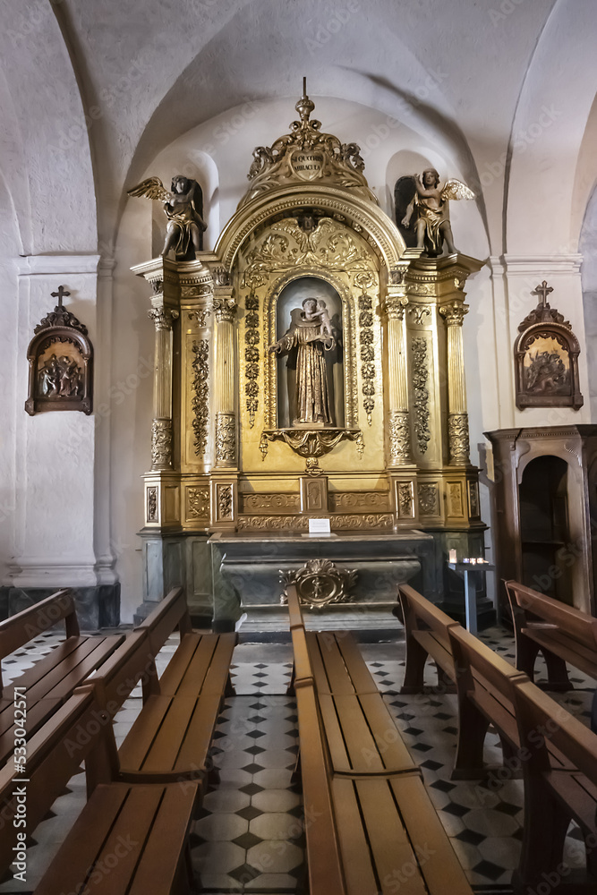 Interior of Roman Catholic Cathedral of Our Lady of the Immaculate