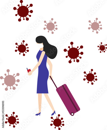 Threat of spreading coronavirus. Coughing or sneezing old man.
