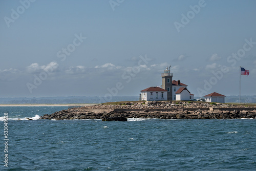 Watch Hill Lighthouse located in Westerly, RI photo