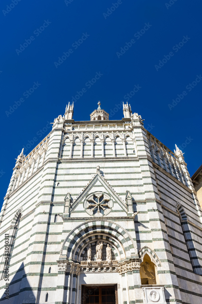 Baptistery of Pistoia, Tuscany,  Italy