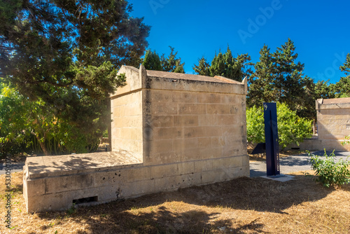 Archaeological site of the roman catacombs of Rabat,  Malta