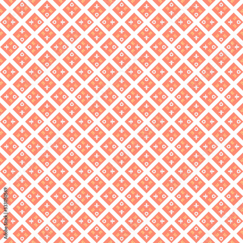 Pink White Rhombus Shape Texture Interior Graphics Design Vector Art Fashion Fabric Clothes Textile Carpet Decorative Laminates Elements Banner Backdrop Carpet Wallpaper Background Geometric Pattern 