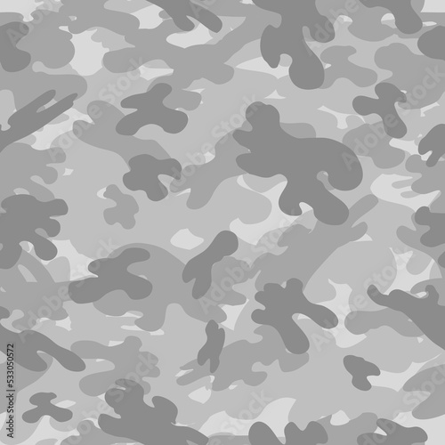 seamless vector, camouflage brown abstract army pattern 