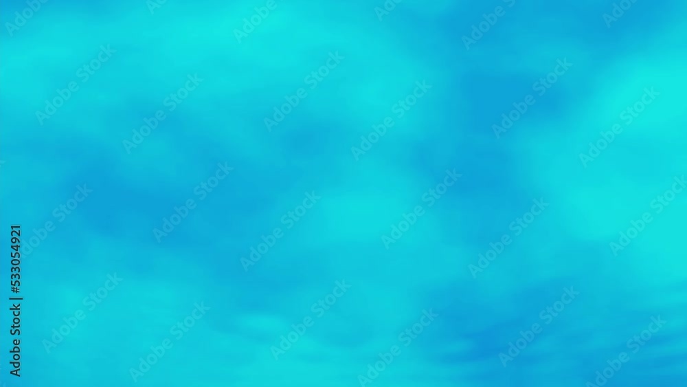 Ripples on blue water with reflection of clouds. Loop animation. Ripples on blue water with reflection of clouds. Loop animation.