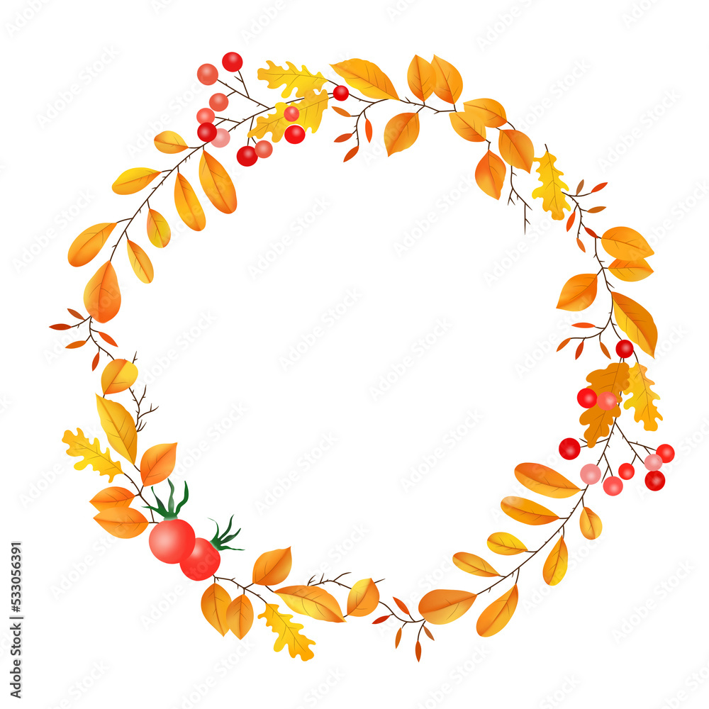 autumn leaves frame autumn leaves frame
