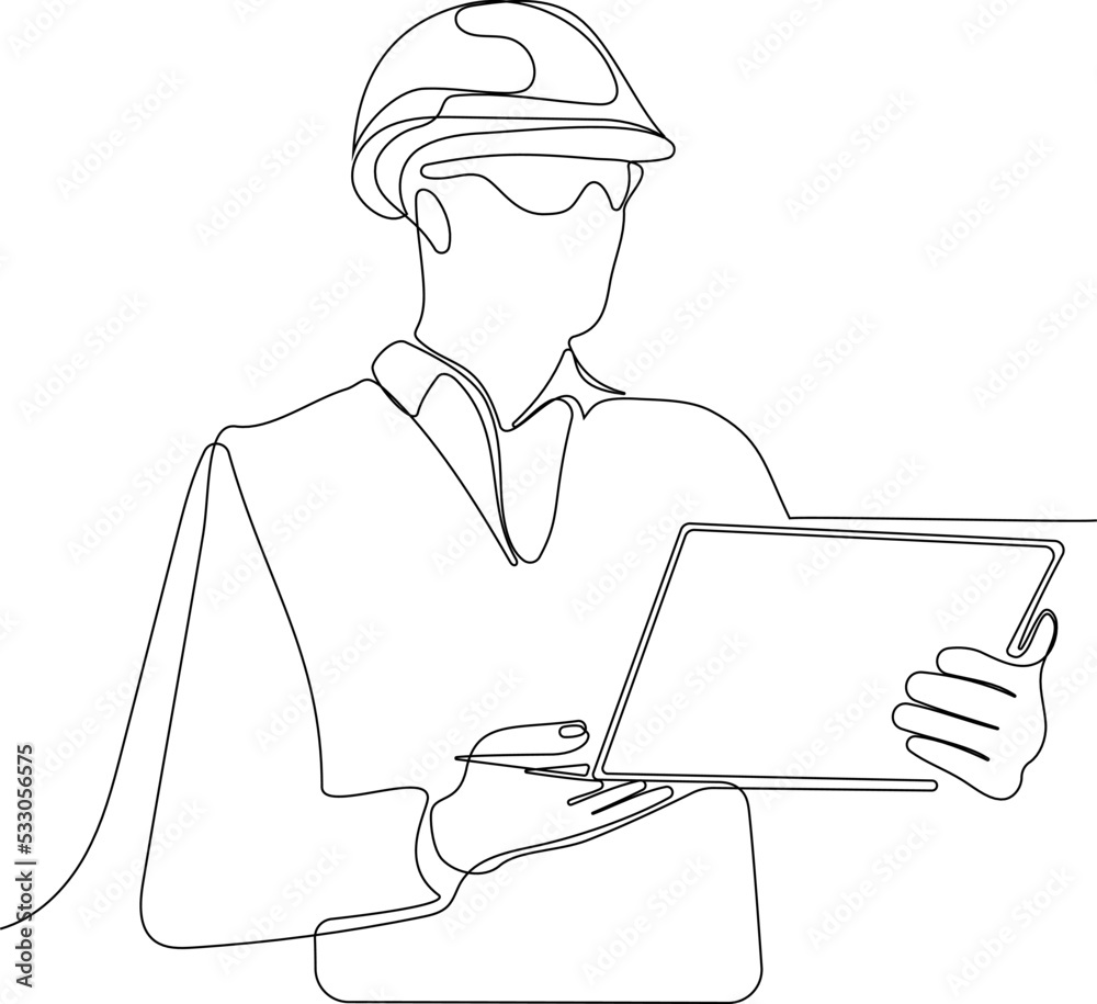 construction manager and engineer working on building site. Vector illustration construction manager and engineer working on building site. Vector illustration