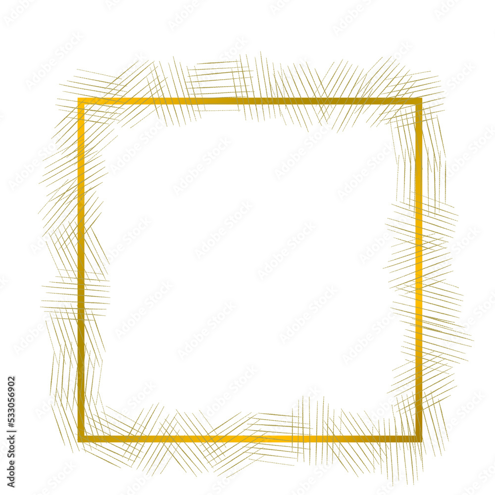 Minimal frame golden background decoration template illustration abstract Minimal frame golden background decoration template illustration abstract