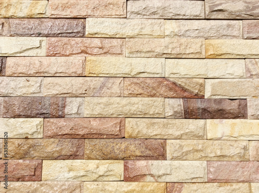 Fototapeta premium Brick Stone texture for wallpaper & background