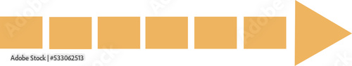 Stylized Customizable Vector Arrow Graphic resource asset for graphic designers