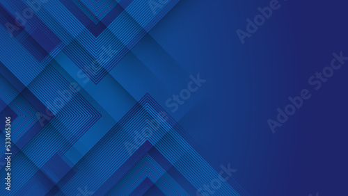 Modern abstract blue background with light multiply and shiny effect vector illustration. Suit for business, corporate, banner, backdrop and much more