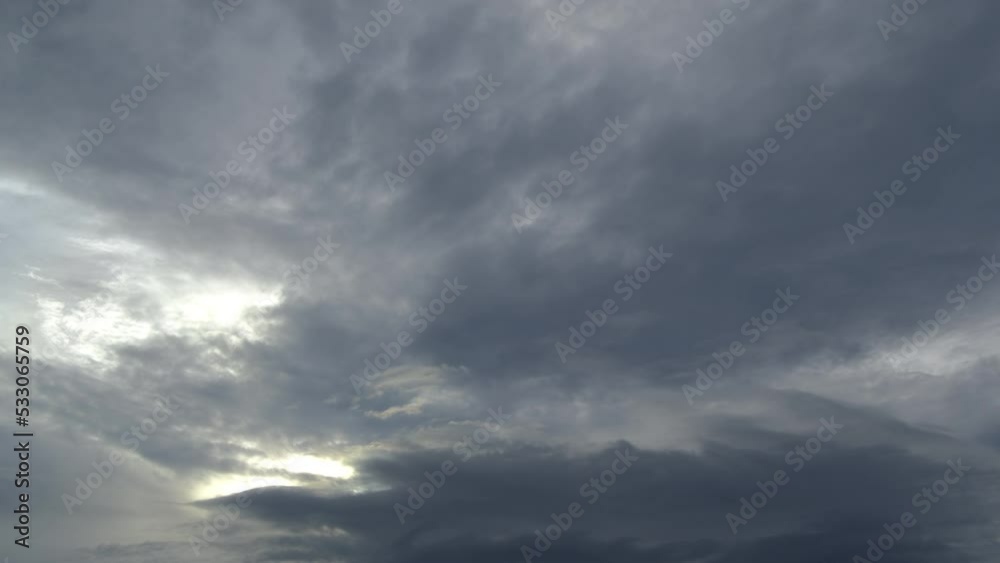 Dramatic sky with storm cloud on a cloudy day time lapse. Dramatic sky with storm cloud on a cloudy day time lapse.