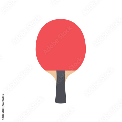 Ping pong bat for hitting the ball Indoor Table Tennis Tournament © anuwat