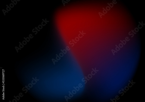 Dark blue ad red abstract minimal liquid waves concept background. Vector design