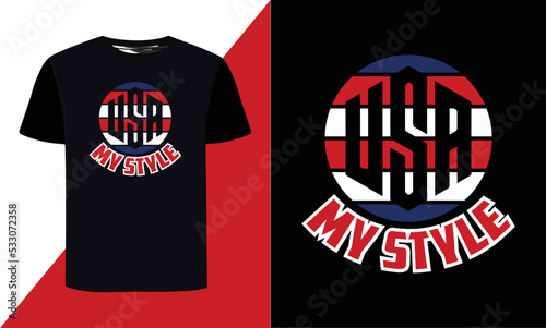 USA t shirt t-shirt  apparel trendy design, Love Awesome, Modern and stylish typography slogan. Abstract design with the lines style. Vector print t shirt, T shirt Graphic Design. Logo t-shirt.