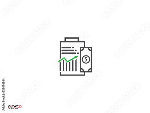 New business and financial icon. business and financial icon android.  Business and finance icon Royalty Free Vector Image